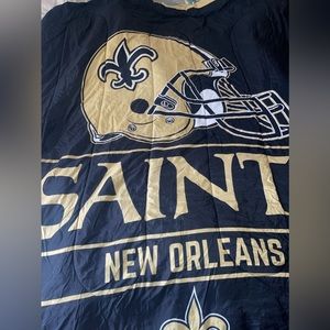 Saints comforter set 🏈🖤💛⚜️